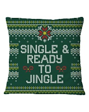 Single And Ready To Jingle Square Pillowcase thumbnail