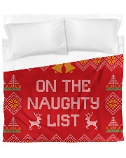 On The Naughty List Duvet Cover - King thumbnail
