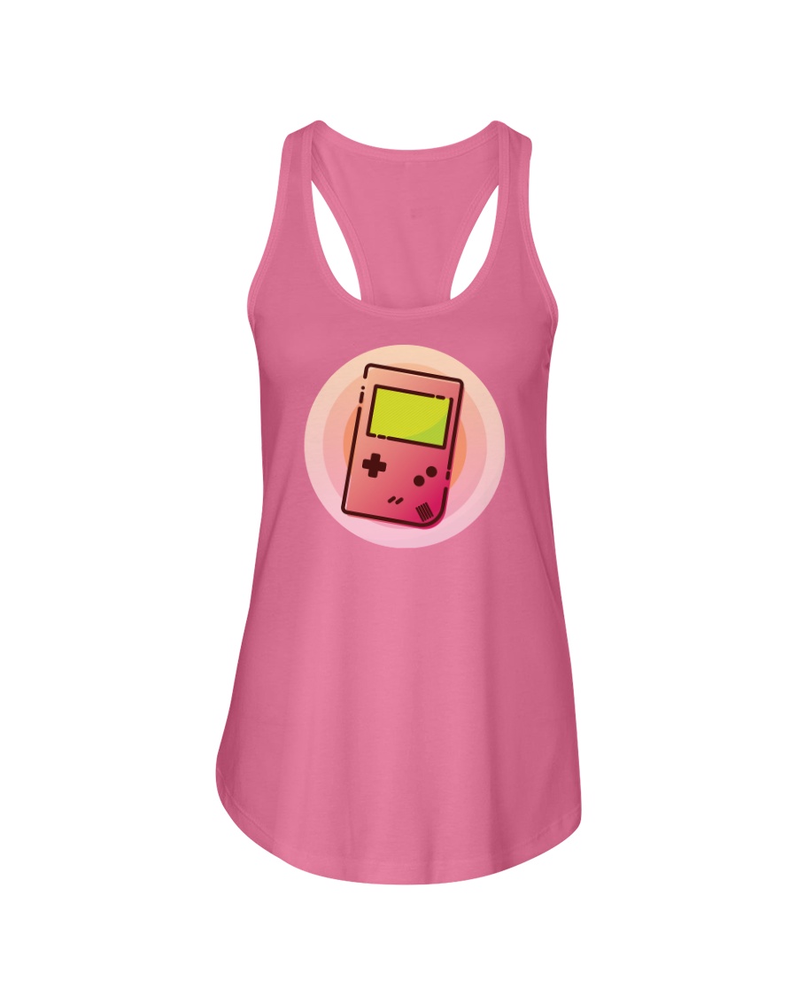 Retro Portable Console Ladies Flowy Tank