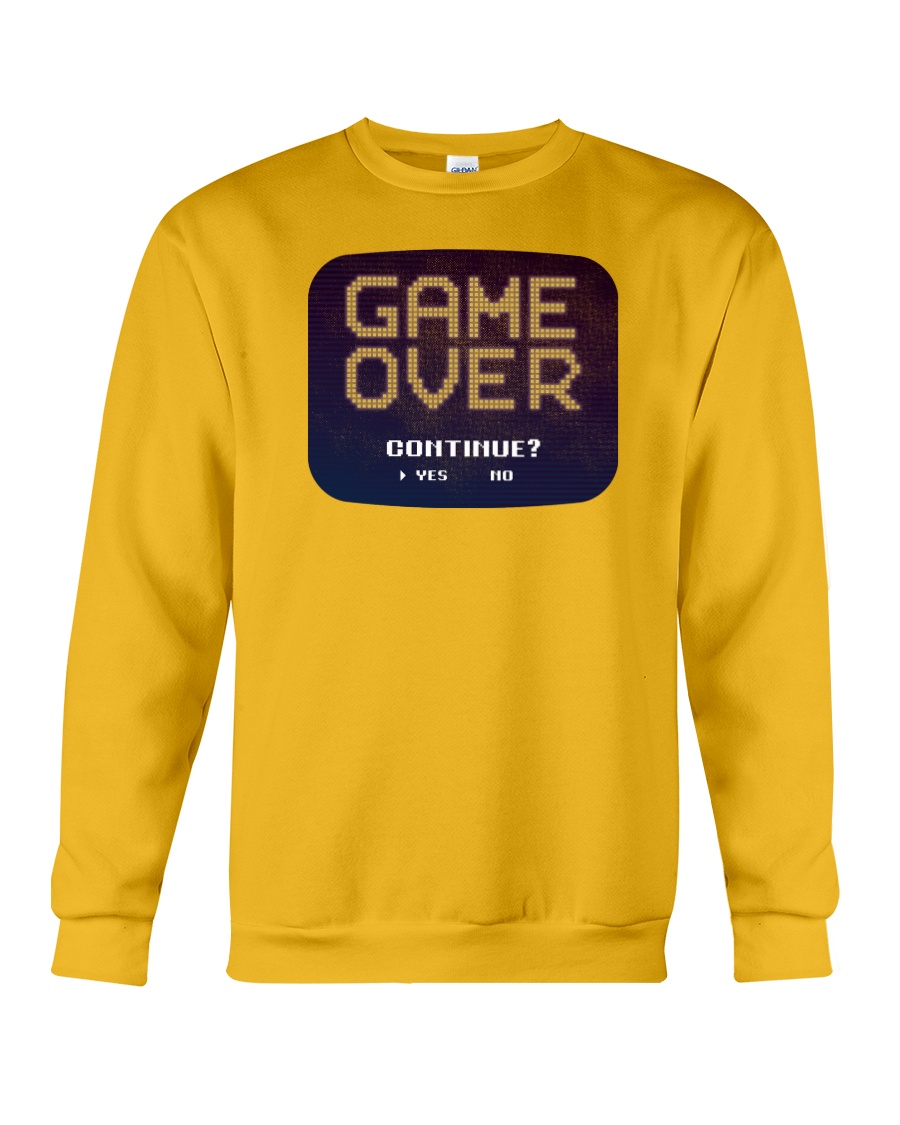 Game Over Continue Crewneck Sweatshirt