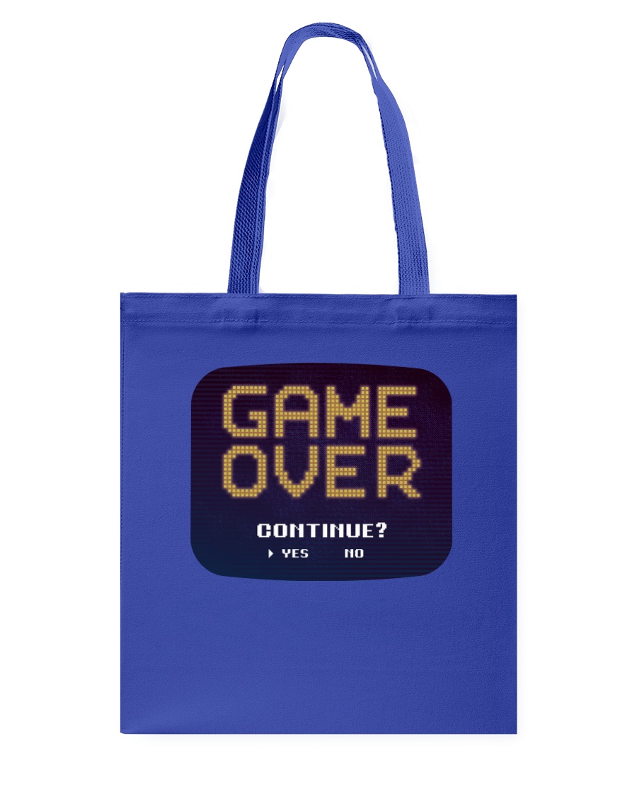 Game Over Continue Tote Bag