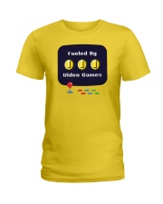 Fueled by Video Games Ladies T-Shirt tile