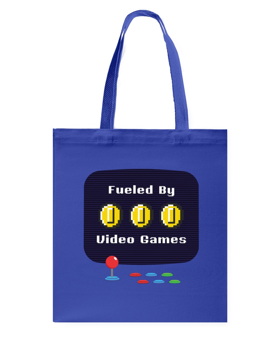 Fueled by Video Games Tote Bag