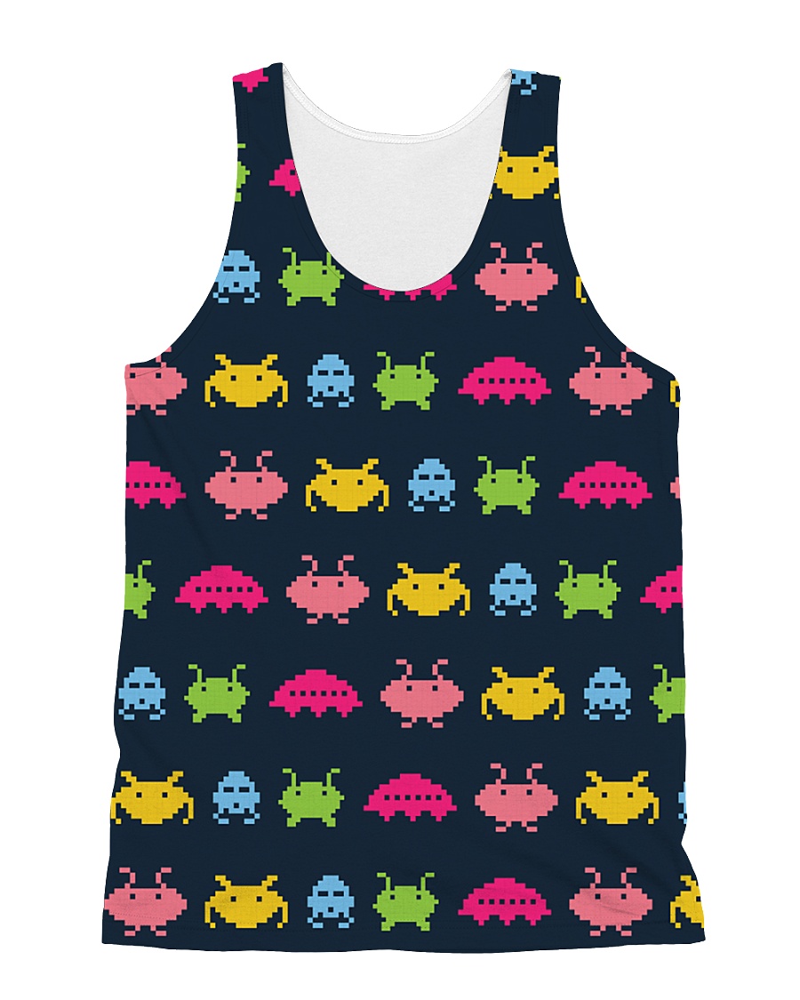 Alien Invasion All-over Unisex Tank