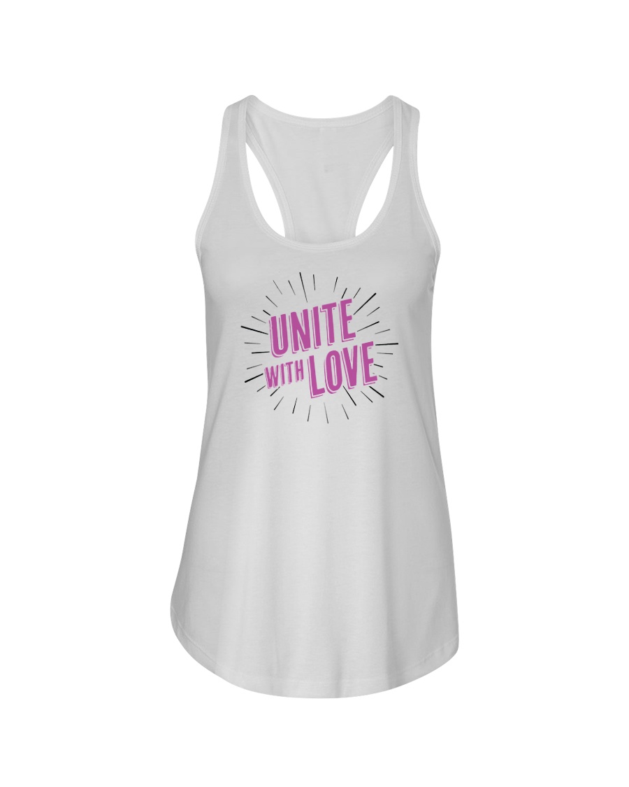 Unite with Love Ladies Flowy Tank