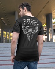 LTD - Native American Heart BW Back BT02 Classic T-Shirt apparel-classic-tshirt-lifestyle-back-48