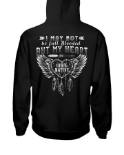 LTD - Native American Heart BW Back BT02 Hooded Sweatshirt thumbnail