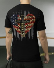 ONE NATION UNDER GD - VINTAGE AMERICAN FLAG - BT3 Classic T-Shirt apparel-classic-tshirt-lifestyle-back-104