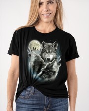 Three Wolf 08 Classic T-Shirt apparel-classic-tshirt-lifestyle-front-101