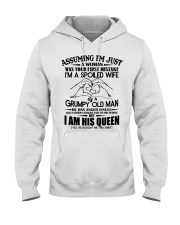 BTG - Perfect Gift For Wife - Spoiled Wife Hooded Sweatshirt front