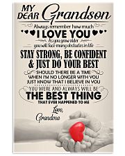 Grandma - Gift For Your Beloved Grandson - BT04 24x36 Poster thumbnail