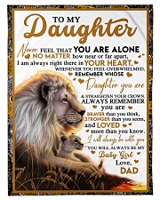 BT06 - Dad- Gift For Your Daughter Blanket- Lion Fleece Blanket tile