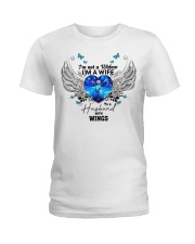 BT07 - I'm a wife to a husband with wings Ladies T-Shirt front