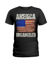 America uncanceled T Shirt Ladies T-Shirt tile