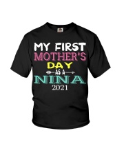 My First Mother's Day As A Nina 2021 T Shirt Youth T-Shirt tile