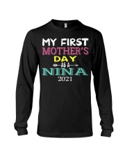 My First Mother's Day As A Nina 2021 T Shirt Long Sleeve Tee tile