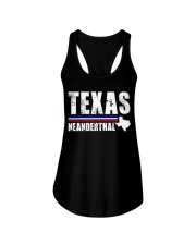 Texas Neanderthal T Shirt Ladies Flowy Tank tile