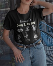 RACCOON'S TO DO LIST Classic T-Shirt apparel-classic-tshirt-lifestyle-10
