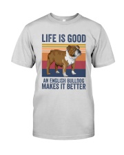 AN ENGLISH BULLDOG MAKES IT BETTER Premium Fit Mens Tee tile
