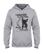 HE SENT ME A FRENCH BULLDOG Hooded Sweatshirt tile