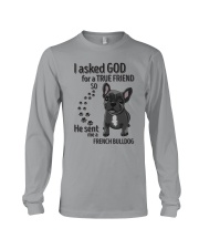 HE SENT ME A FRENCH BULLDOG Long Sleeve Tee tile