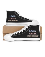 LIMITED EDITION Men's High Top White Shoes inside-right-outside-right