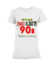 Jamaica 90's dancehall t shirt Premium Fit Ladies Tee thumbnail