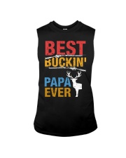 BEST BUCKIN PAPA EVER Sleeveless Tee thumbnail