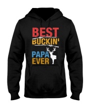 BEST BUCKIN PAPA EVER Hooded Sweatshirt thumbnail