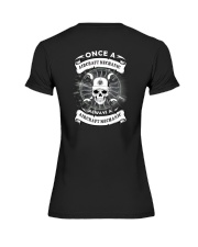 ONCE A AIRCRAFT MECHANIC Premium Fit Ladies Tee thumbnail