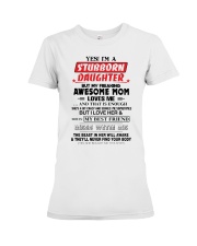 Stubborn Daughter Premium Fit Ladies Tee thumbnail