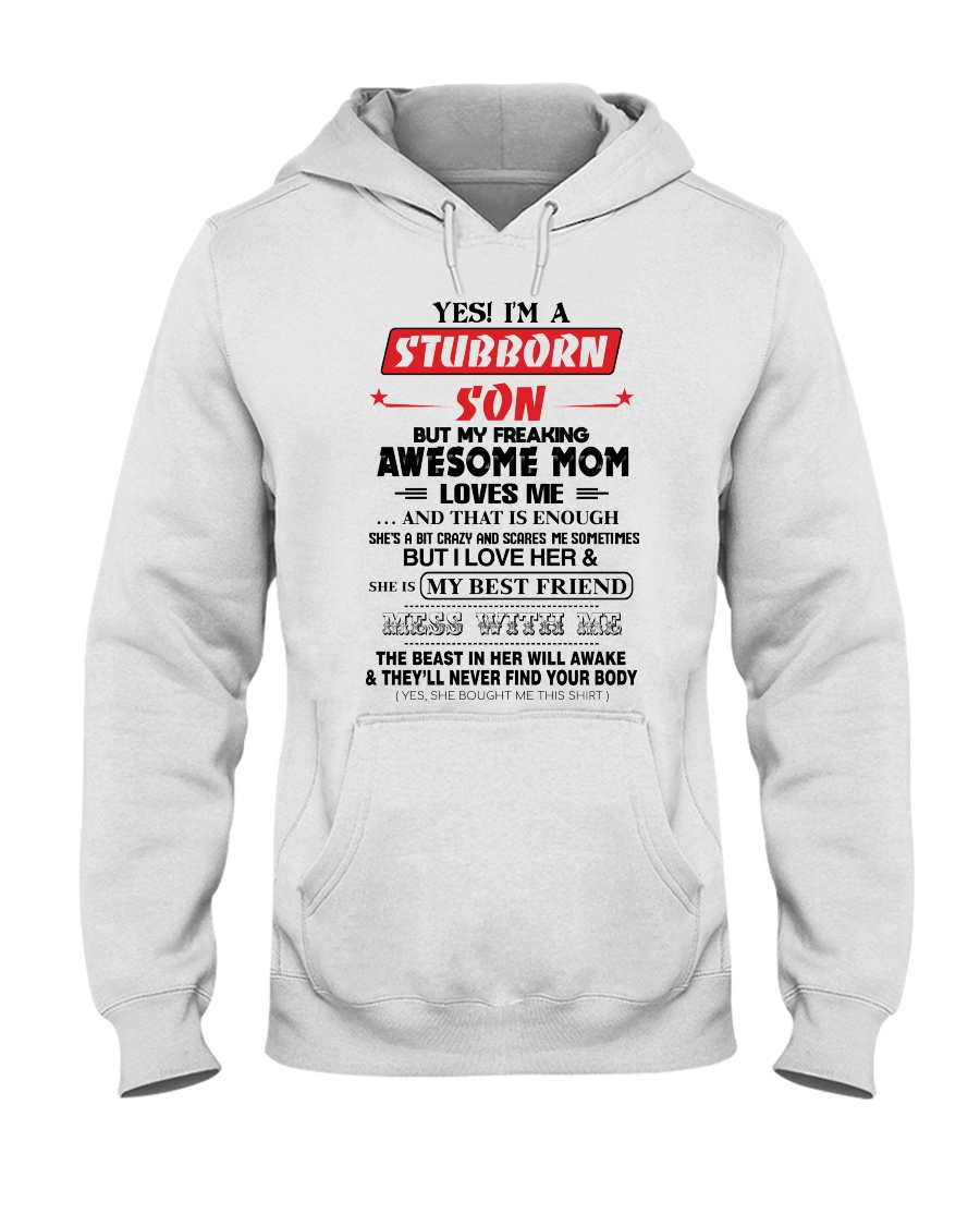 Stubborn Son Hooded Sweatshirt