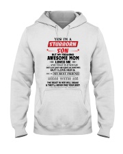 Stubborn Son Hooded Sweatshirt front