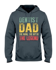 Dentist Dad The Legend Hooded Sweatshirt tile