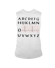 Abcdef Nurse PQRT Heartbeat Nursing Heart Doctor Sleeveless Tee tile