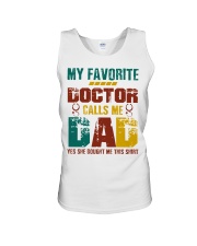 My Favorite Doctor Calls Me Dad Unisex Tank thumbnail