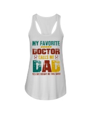 My Favorite Doctor Calls Me Dad Ladies Flowy Tank thumbnail