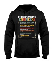 Understanding Engineers Vintage Men Engineering Hooded Sweatshirt front
