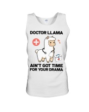 Doctor Llama Hardworking Medical Doctor Gift Unisex Tank tile