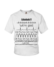 EKG Status Funny Cardiology Nurse Gift Youth T-Shirt tile