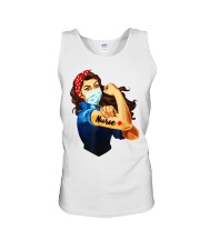 Nurse Strong Nursing Gift For Strong Women Unisex Tank tile