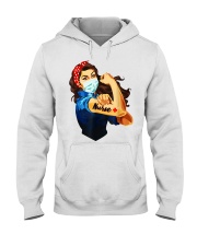Nurse Strong Nursing Gift For Strong Women Hooded Sweatshirt tile