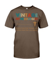 Vintage Gynecologist Knows More Than He Says Classic T-Shirt thumbnail