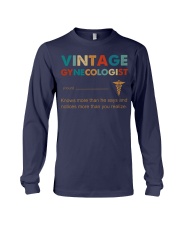 Vintage Gynecologist Knows More Than He Says Long Sleeve Tee thumbnail
