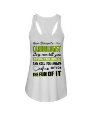 Never Disrespect A Cardiologist They Can Kill You Ladies Flowy Tank thumbnail