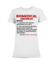 Biomedical Engineer Noun Premium Fit Ladies Tee tile