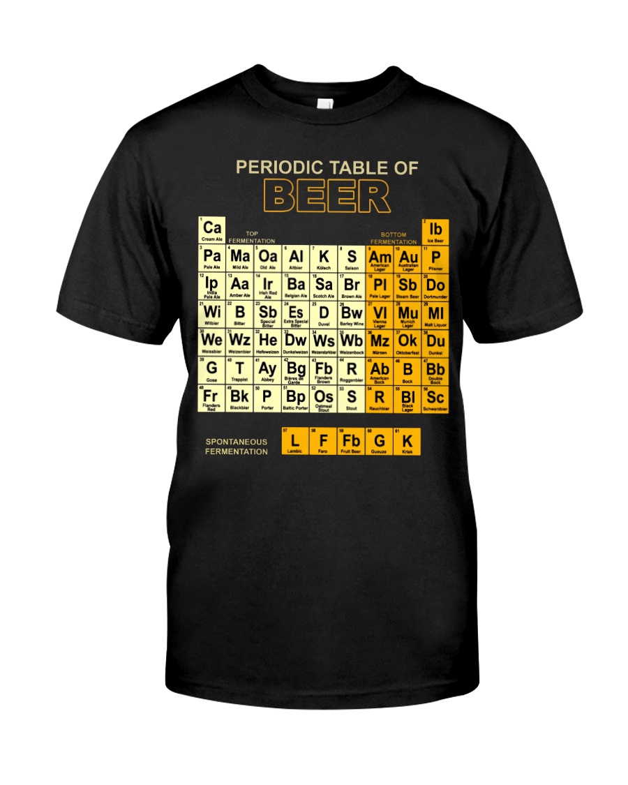 Periodic Table Of Beer Classic T-Shirt