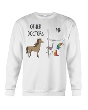 Other Doctors Me Dance Unicorn Cooler Than Other Crewneck Sweatshirt tile