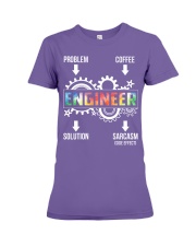 Coffee Problem Engineer Premium Fit Ladies Tee tile