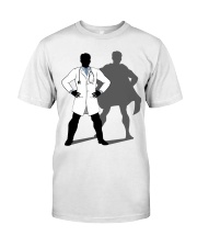 Men Doctor Hero Superhero During Pandemic Gift Premium Fit Mens Tee tile